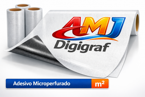 Adesivo Vinil Microperfurado